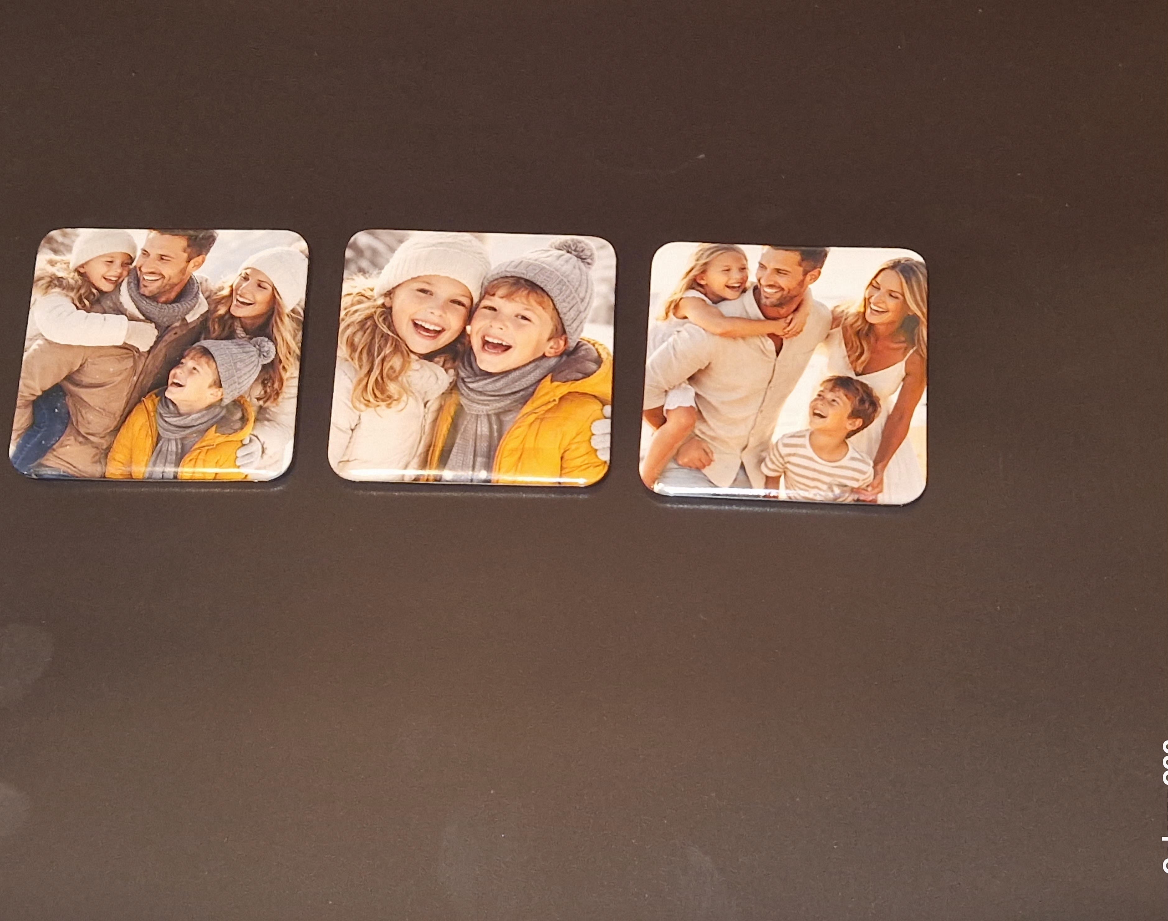 3 Pack Photo Magnets 5x5 cm