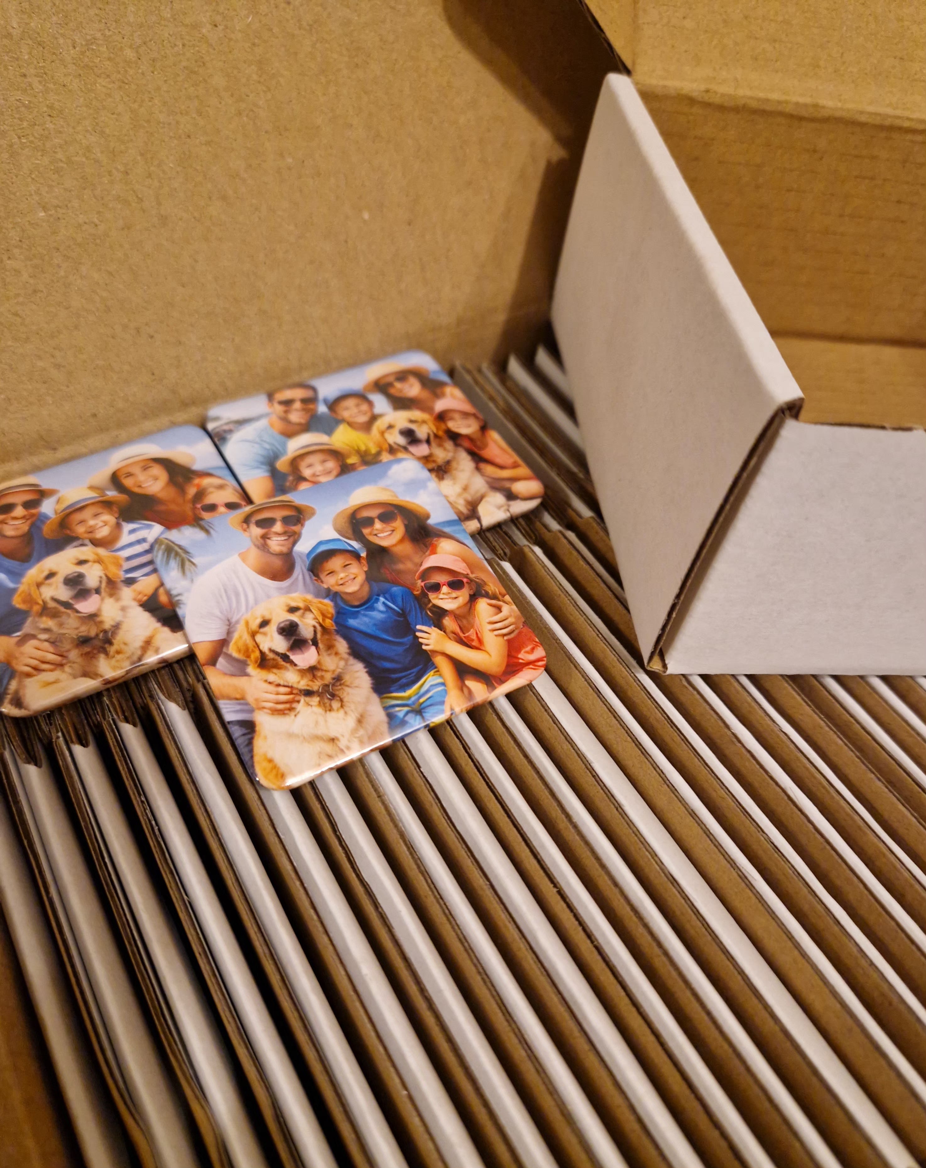 3 Pack Photo Magnets 5x5 cm